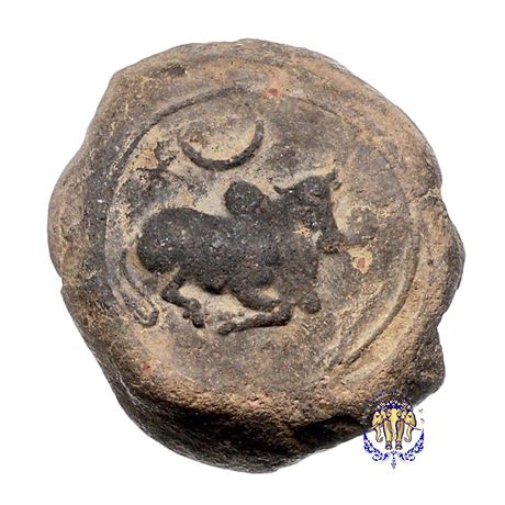 เหรียญดินเผา ใช้ในอาณาจักรแคนดราแห่งอาระกัน ปี 400-630 หายาก