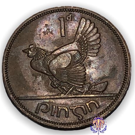 Coin Coin Ireland 1 penny, 1962
