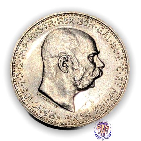 Coin Austria 1 corona, 1914