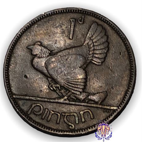 Ireland 1 penny, 1933