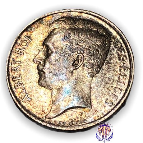 Coin Belgium 50 centimes, 1914
