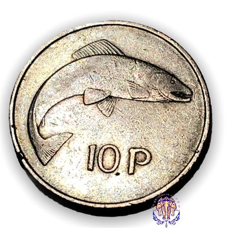 1969 Eire / Ireland 10P, pre Euro coin