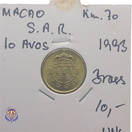 Macau 10 avos, 1993