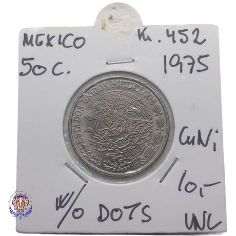 50 Centavos  1975  UNC