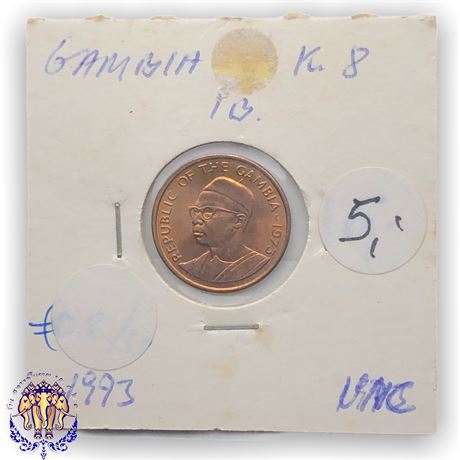 Gambia 1 butut, 1973